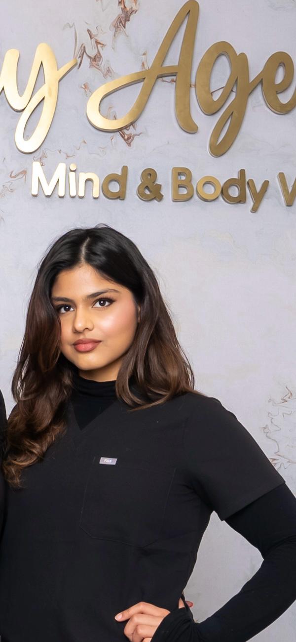 Mannal Khawar MA, Office Manager at Stay Ageless Clinic NYC with laser certification.